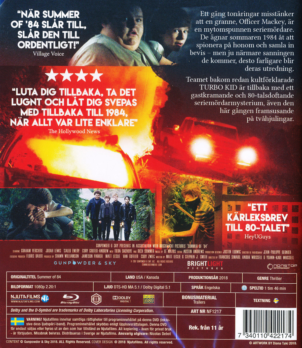 Summer of 84 (Blu-ray) - 2