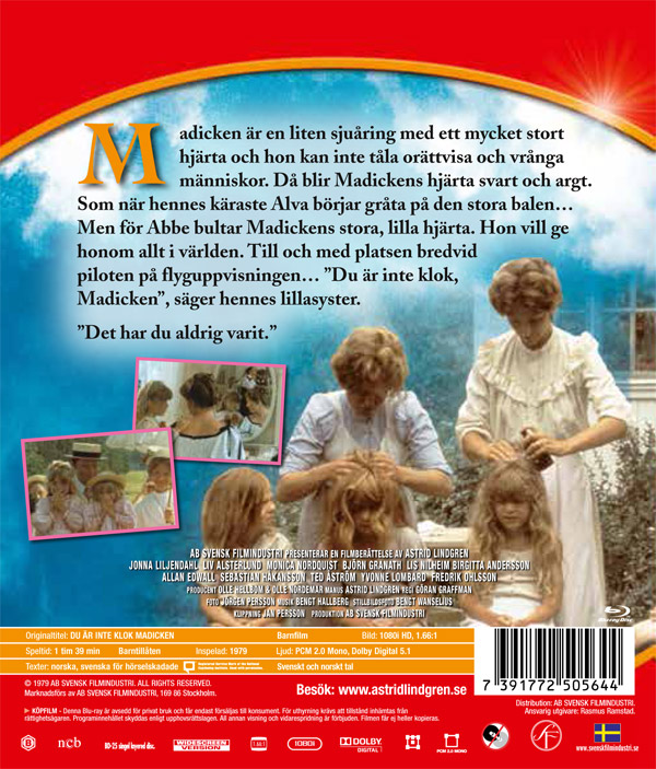 Du Är Inte Klok Madicken (Blu-ray) - 2
