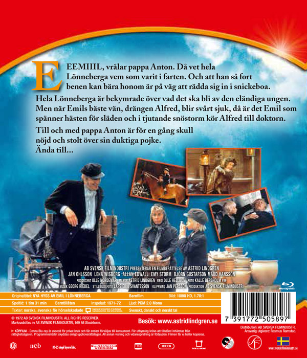Nya Hyss Av Emil I Lönneberga (Blu-ray) - 2