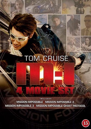 Mission: Impossible 1-4 Quadrilogy (4-disc)