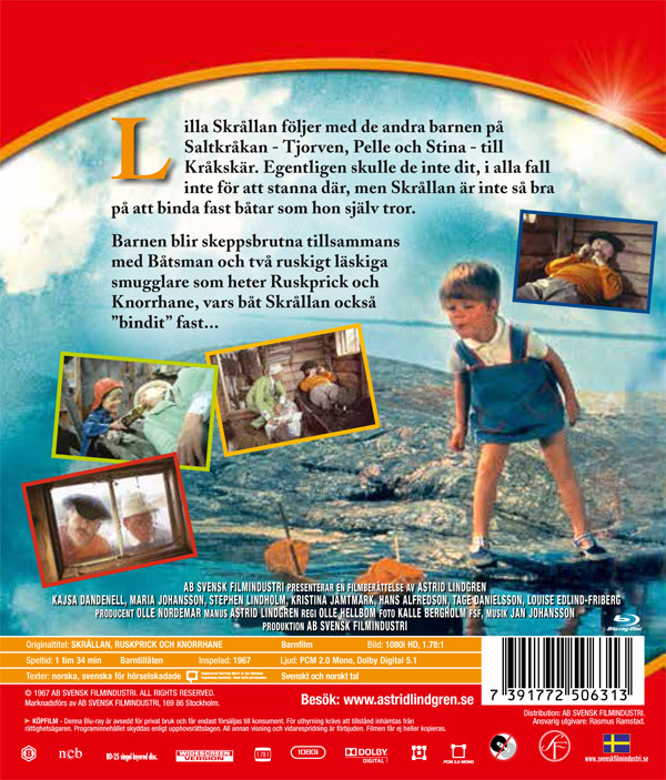 Skrållan, Ruskprick Och Knorrhane (Blu-ray) - 2