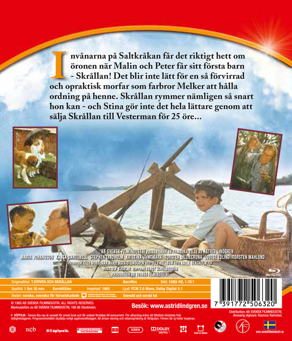 Tjorven Och Skrållan (Blu-ray) - 2