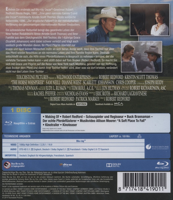 Mannen Som Kunde Tala Med Hästar (ej svensk text) (Blu-ray) - 2