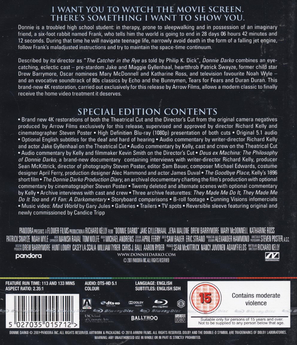 Donnie Darko (ej svensk text) (2-disc) (Blu-ray) - 2