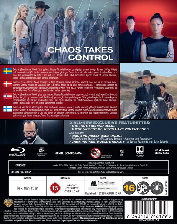 Westworld - Säsong 2 (Blu-ray) - 2