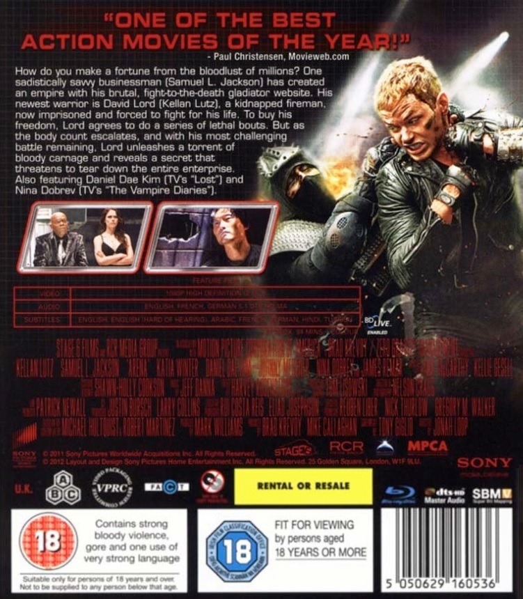 Arena (ej svensk text) (Blu-ray) - 2