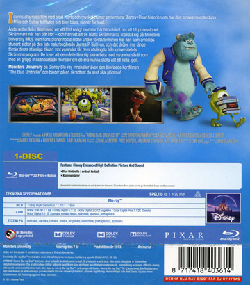 Monsters University (Blu-ray) - 2