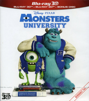 Monsters University (Real 3D + Blu-ray)