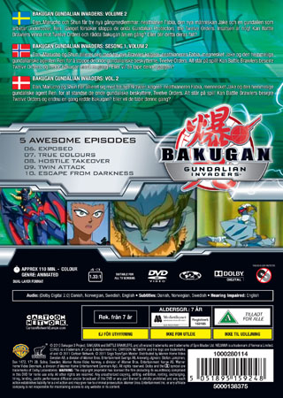Bakugan Battle Brawlers: Gundalian Invaders - Säsong 1 Volym 2 - 2