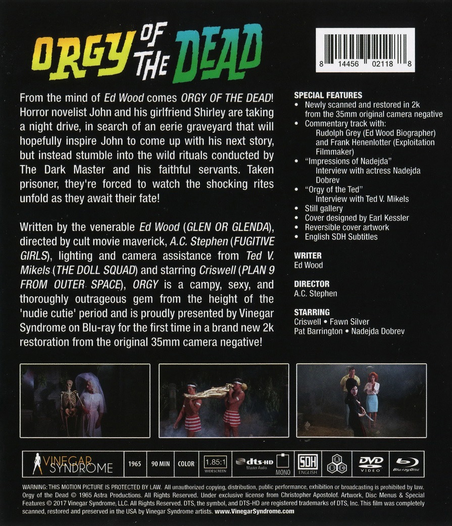 Orgy of the Dead (ej svensk text) (Blu-ray + DVD) - 2