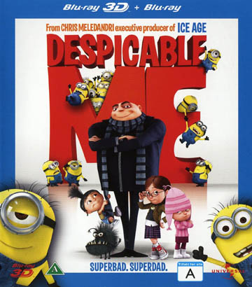 Despicable Me (Real 3D + Blu-ray) (Begagnad)