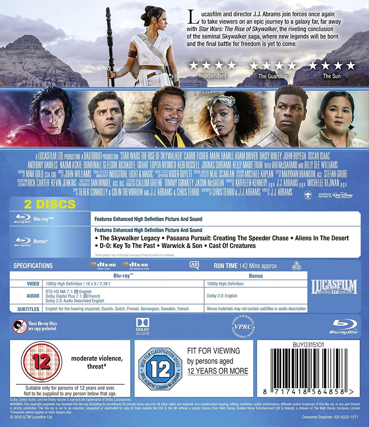 Star Wars - The Rise of Skywalker (Blu-ray) - 2