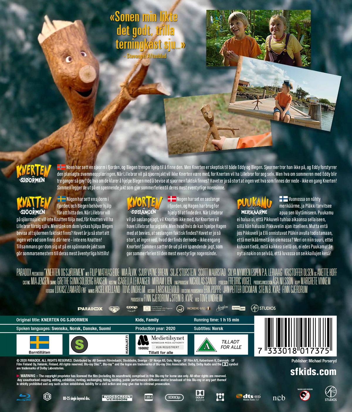Knatten Och Sjöormen (Blu-ray) - 2