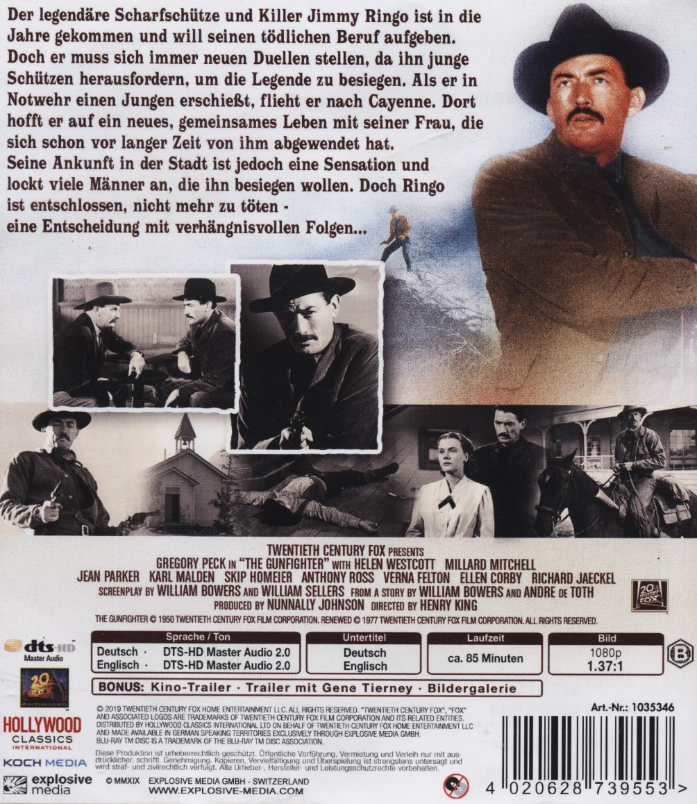 The Gunfighter (ej svensk text) (Blu-ray) - 2