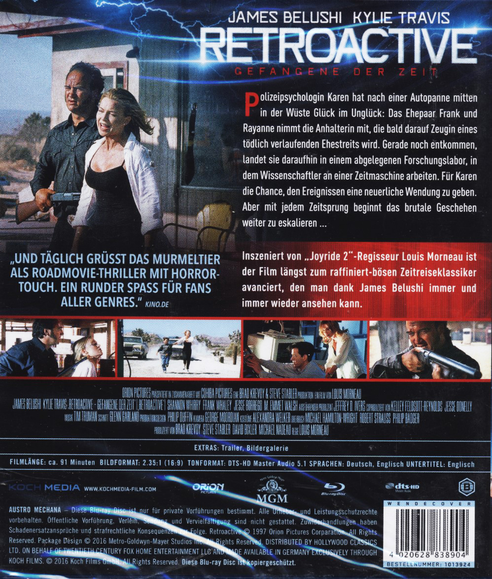Retroactive (ej svensk text) (Blu-ray) - 2