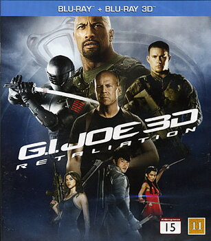 G.I. Joe 2: Retaliation (Real 3D + Blu-ray) (Begagnad)