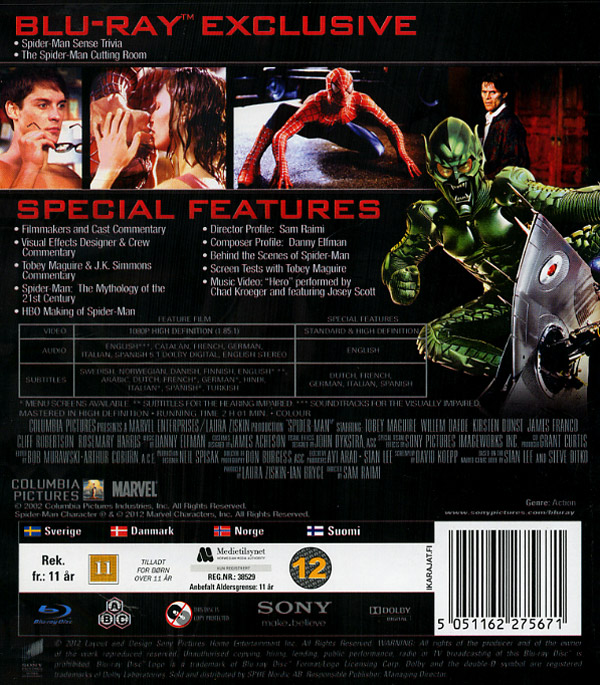 Spider-Man (Blu-ray) - 2