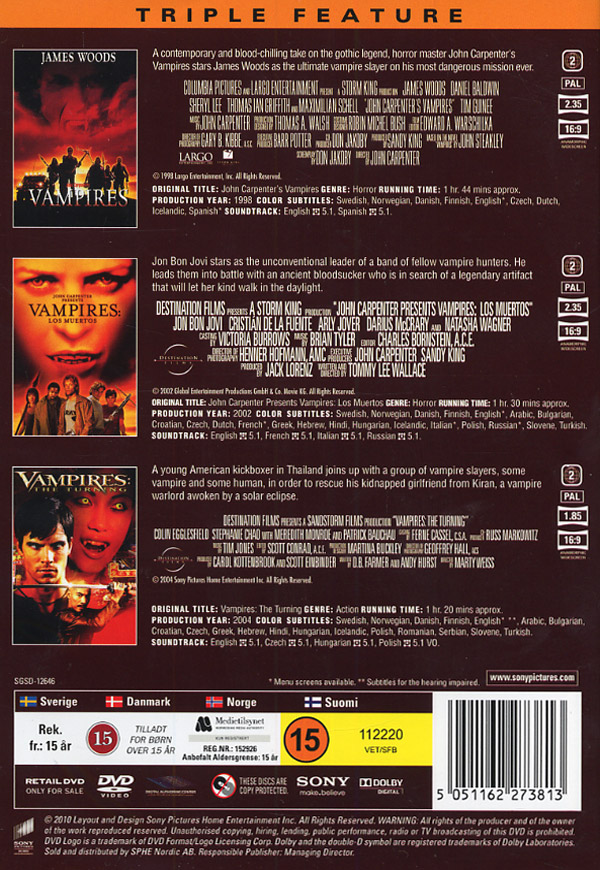 Vampires 1-3 - 2