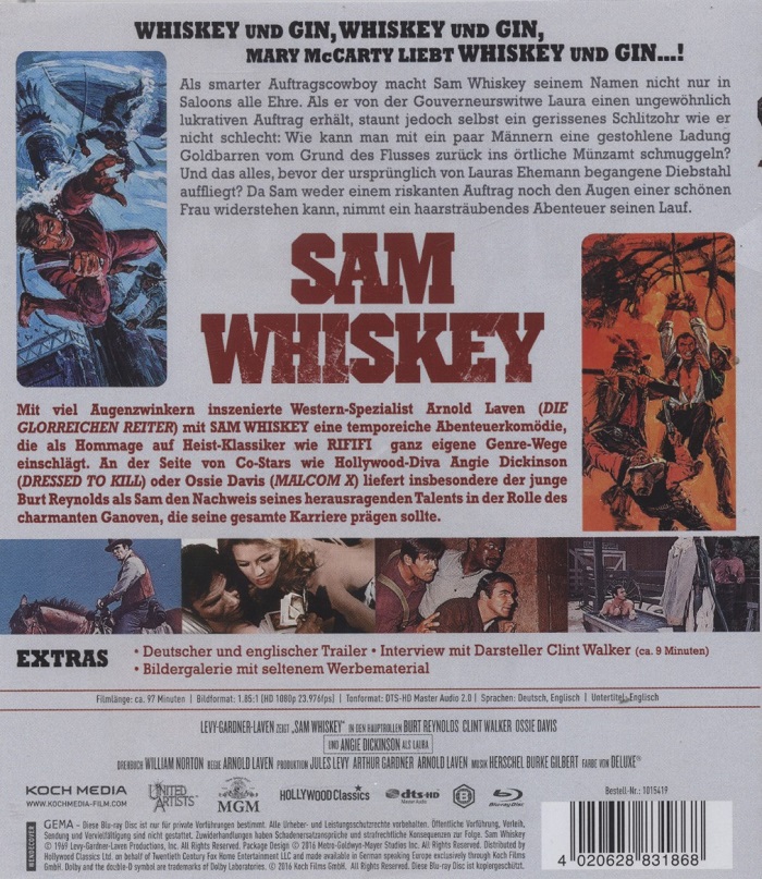 Sam Whiskey (ej svensk text) (Blu-ray) - 2