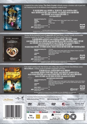 Jim Henson's Fantasy Film Collection (3-disc) - 2