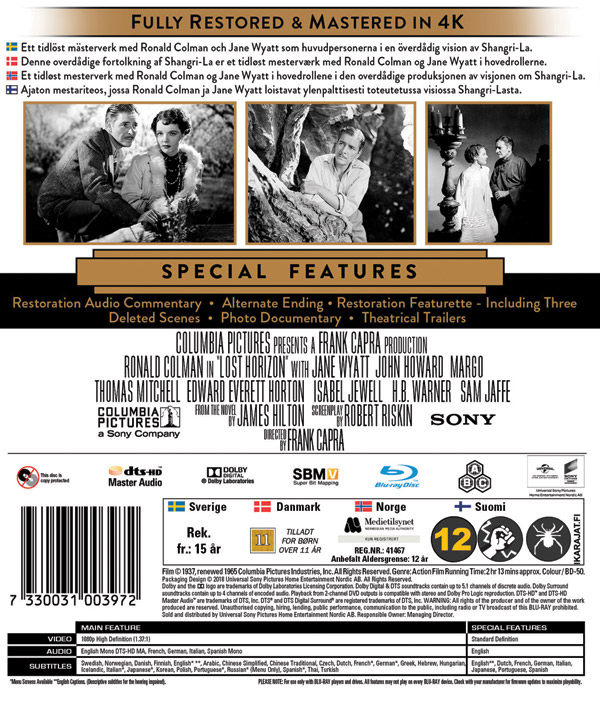 Lost Horizon (Blu-ray) - 2