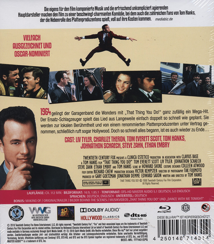 That Thing You Do! (ej svensk text) (Blu-ray) - 2