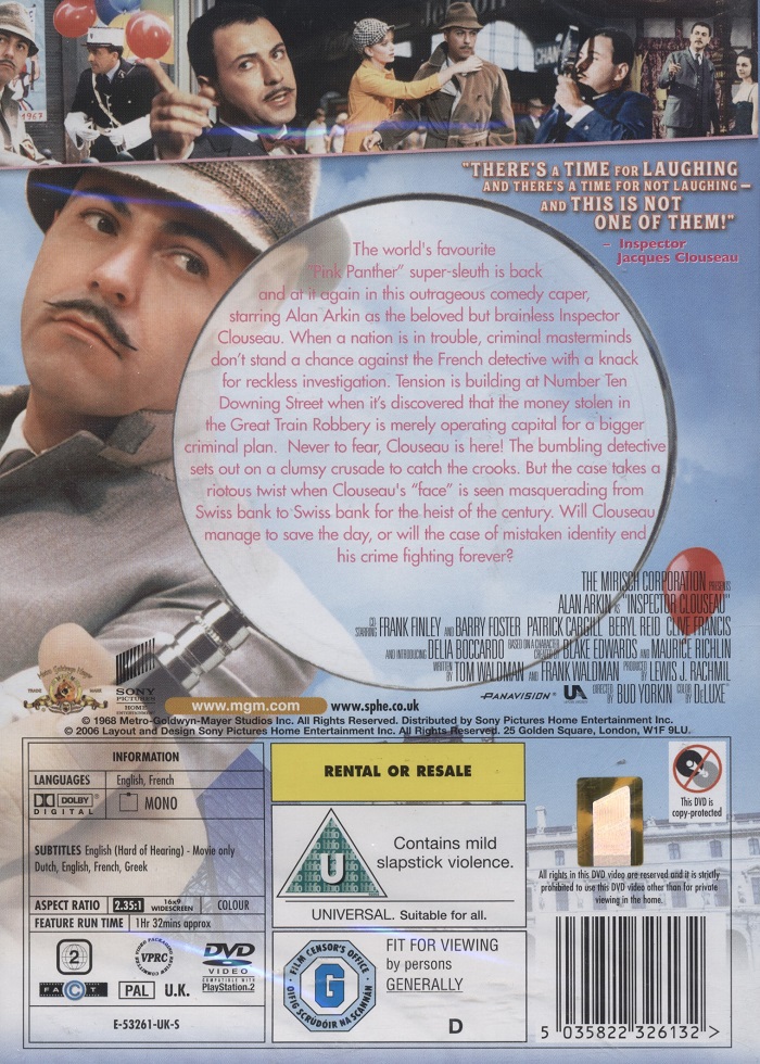 Inspector Closeau (ej svensk text) - 2