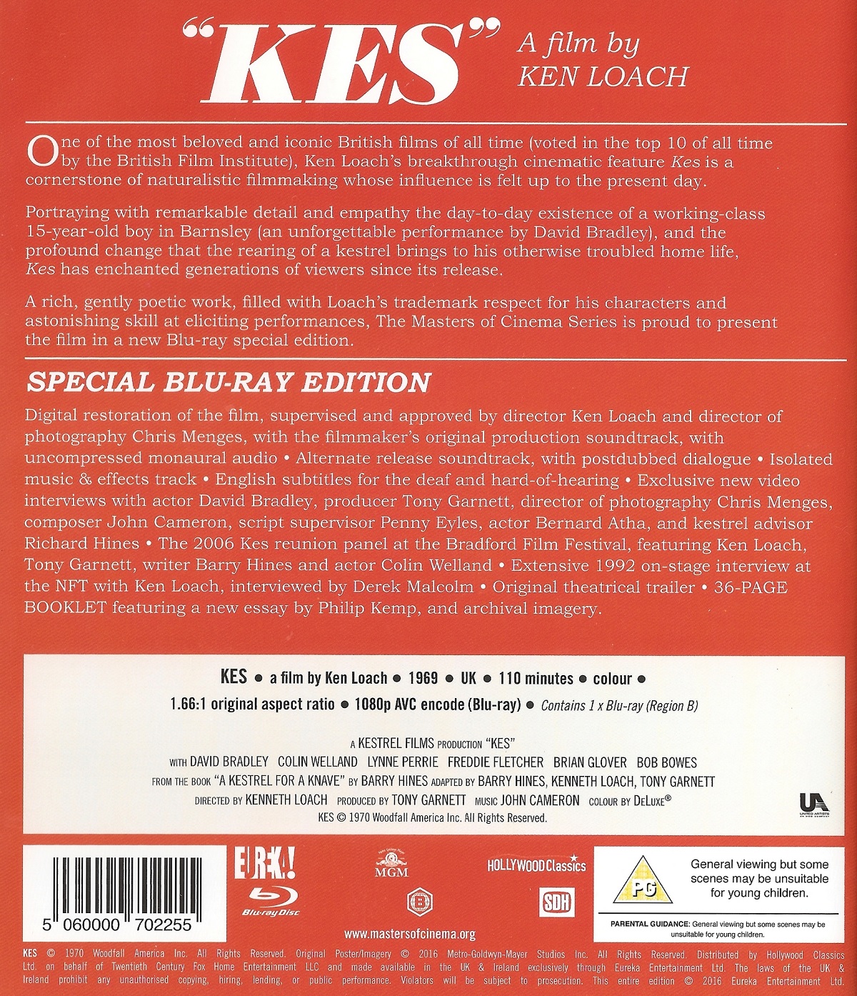 Kes (ej svensk text) (Blu-ray) - 2