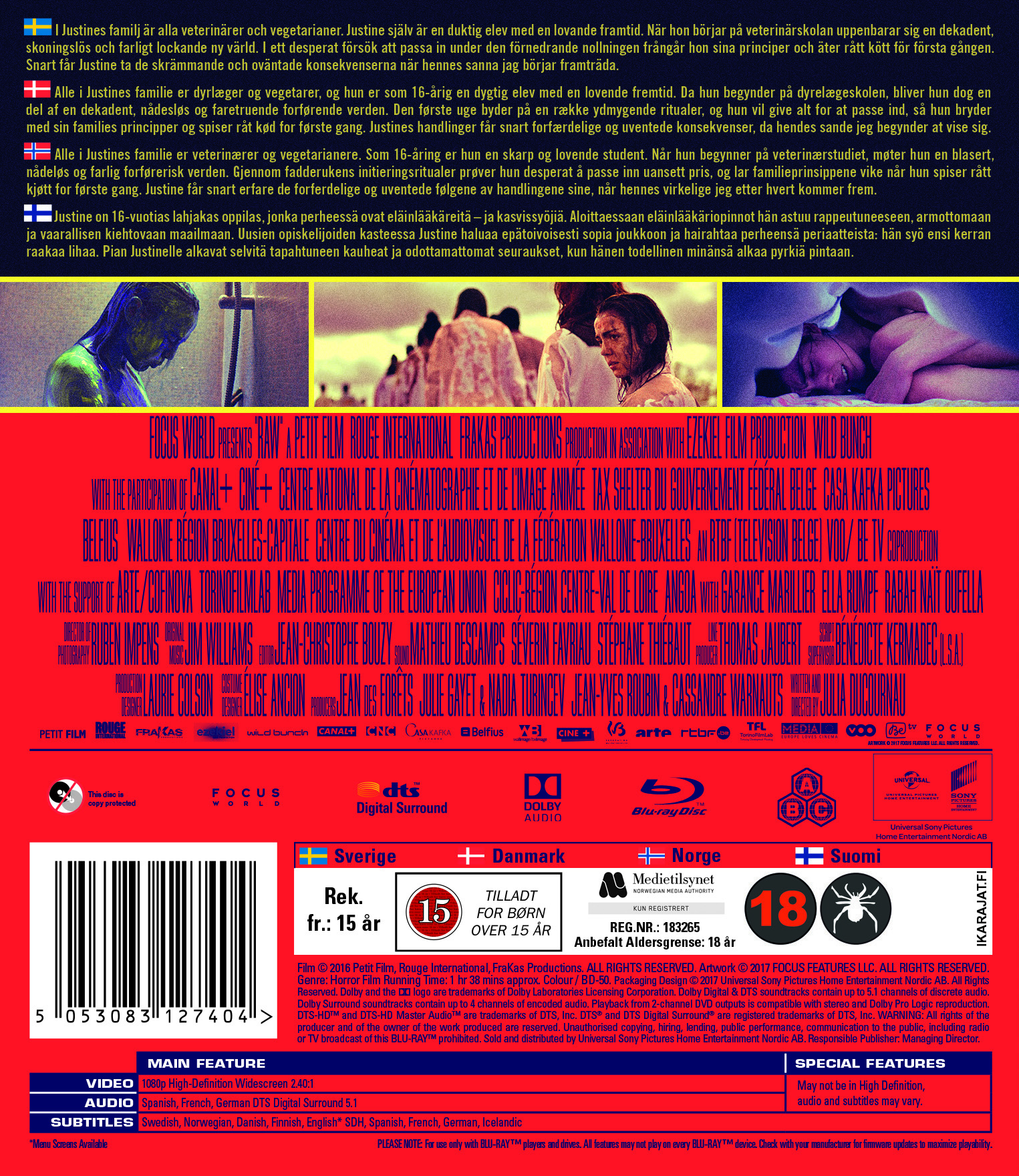 Raw (Blu-ray) - 2