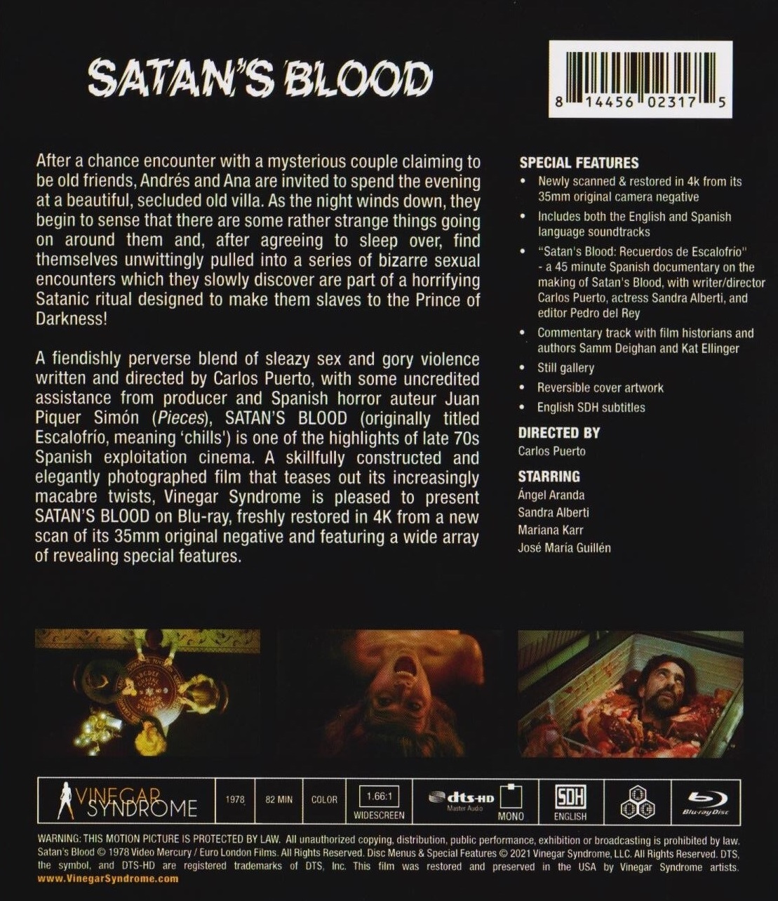 Satan's Blood (ej svensk text) (Blu-ray) - 2