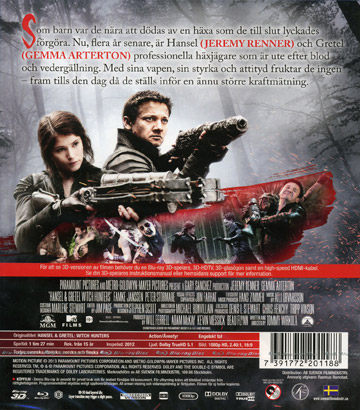 Hansel & Gretel - Witch Hunters (Real 3D) - 2