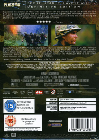 Platoon - Definitive Edition (2-disc) - 2
