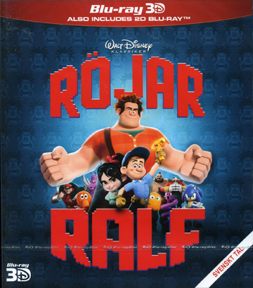 Röjar-Ralf (Real 3D + Blu-ray)