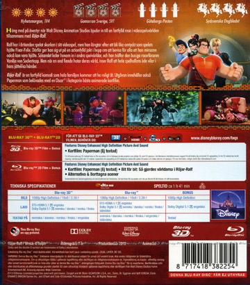 Röjar-Ralf (Real 3D + Blu-ray) - 2
