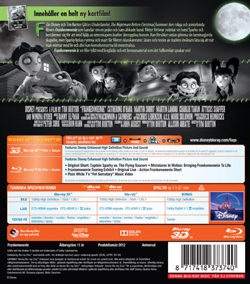 Frankenweenie (Real 3D + Blu-ray) - 2