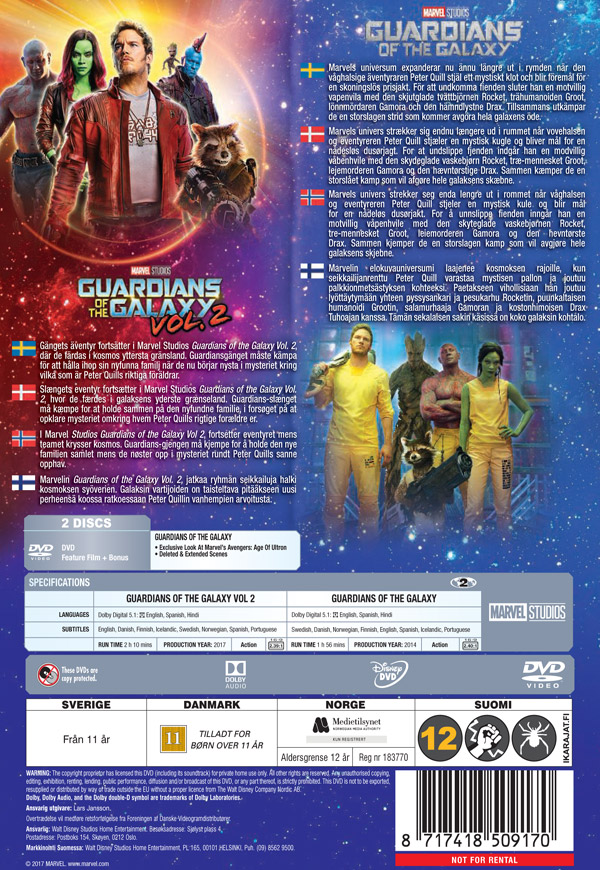 Guardians of the Galaxy 1 & 2 - 2