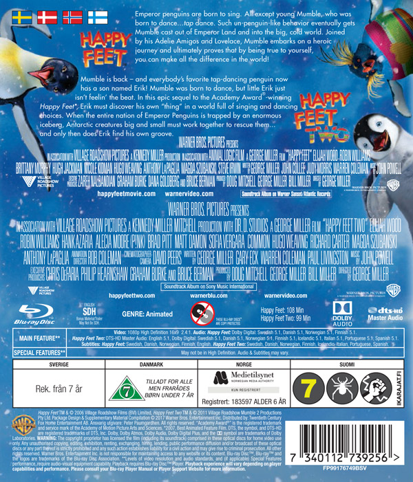 Happy Feet 1 & 2 (Blu-ray) - 2