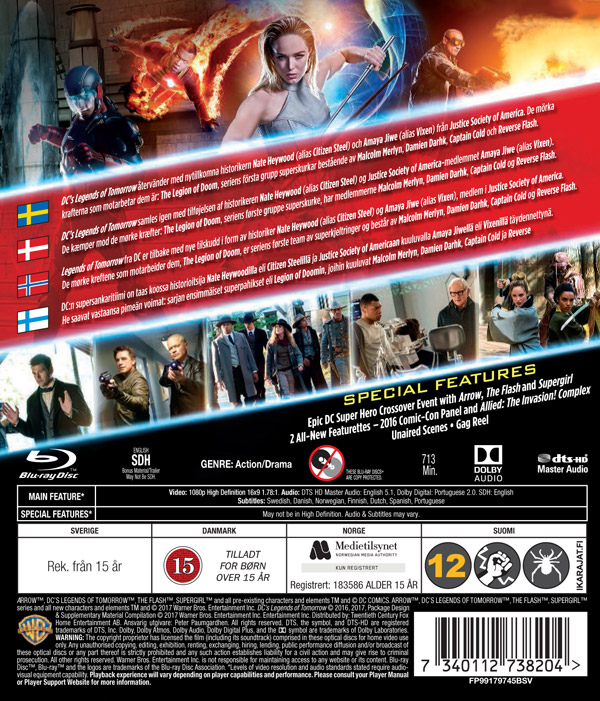 DC's Legends of Tomorrow - Säsong 2 (Blu-ray) - 2