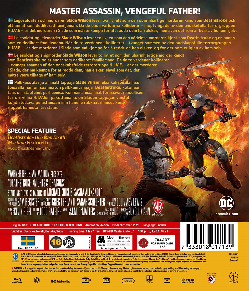 DC Deathstroke: Knights & Dragons (Blu-ray) - 2