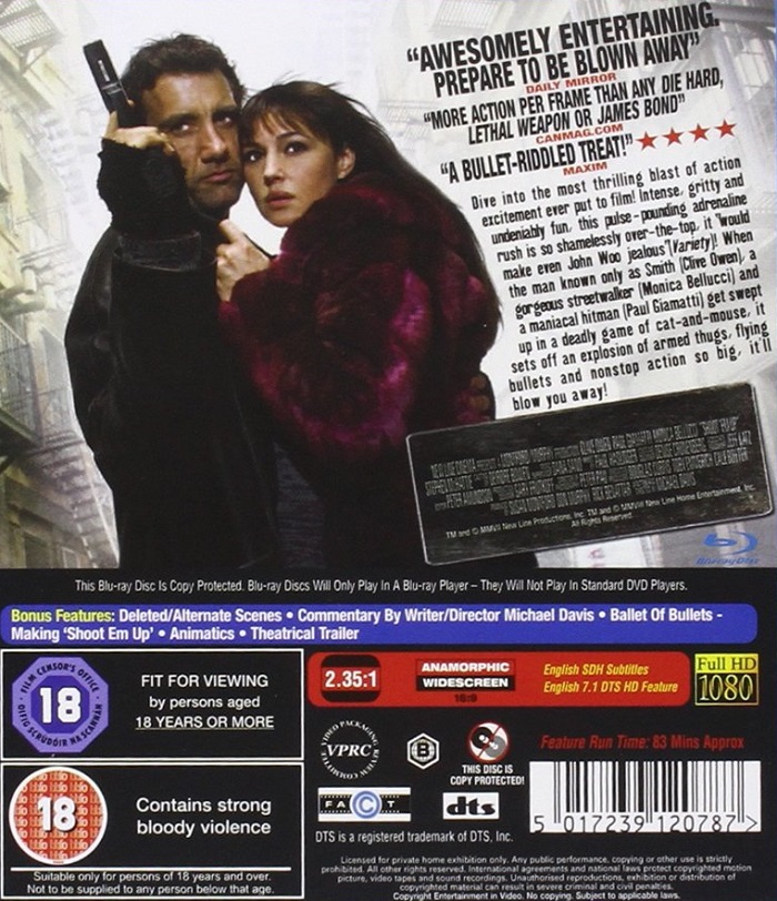 Shoot 'Em Up (ej svensk text) (Blu-ray) - 2