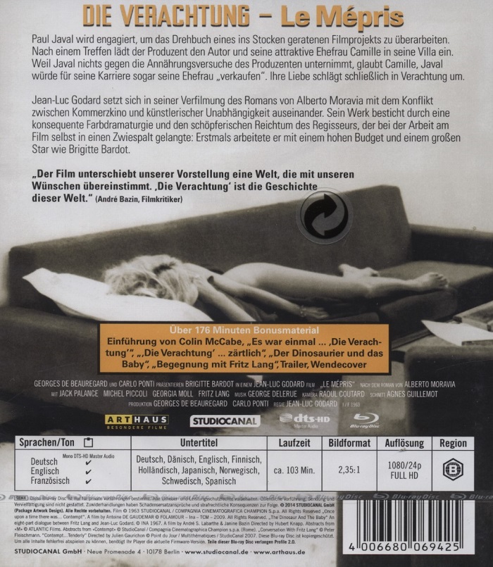 Le Mépris (Blu-ray) - 2