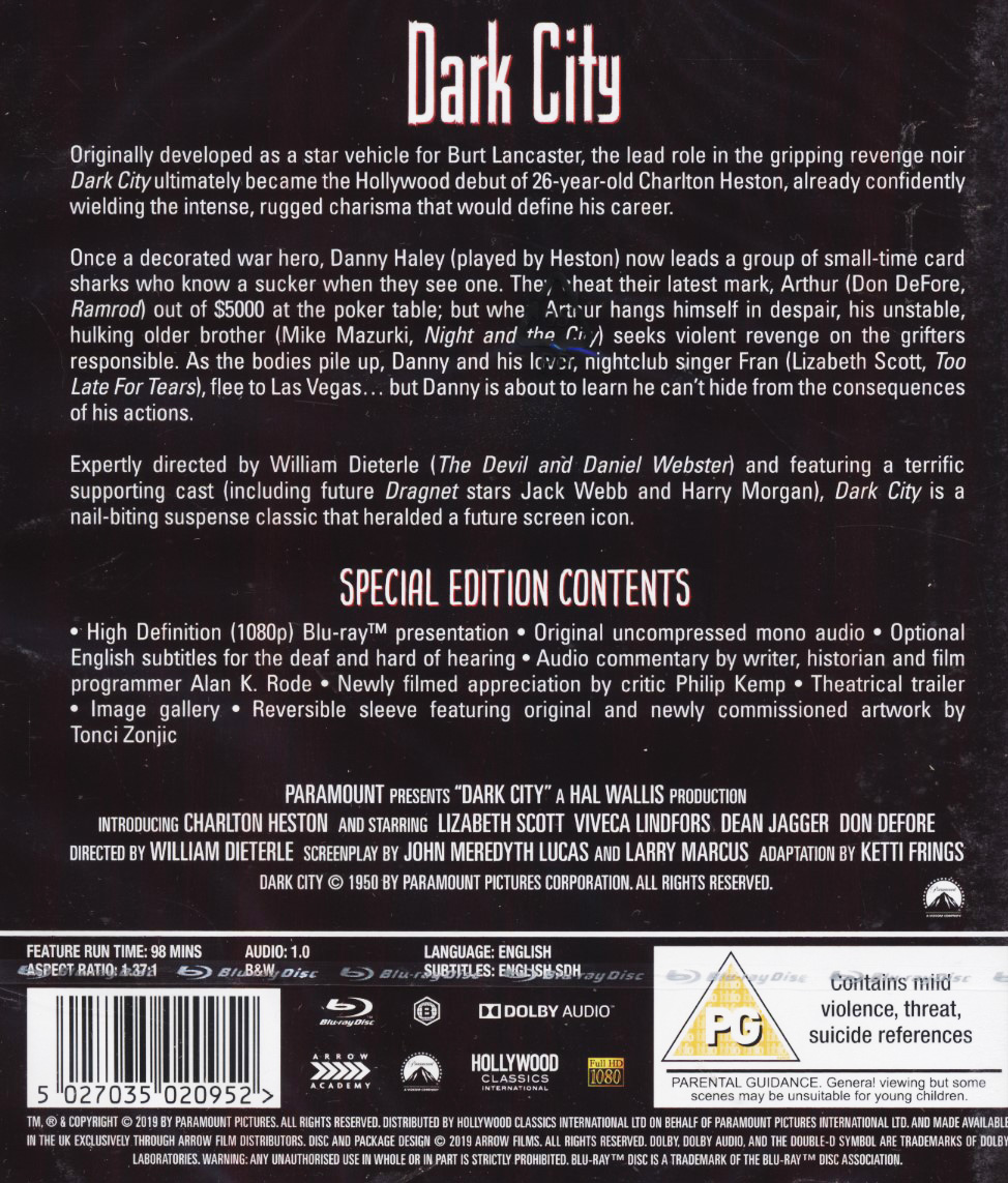Dark City (ej svensk text) (Blu-ray) - 2