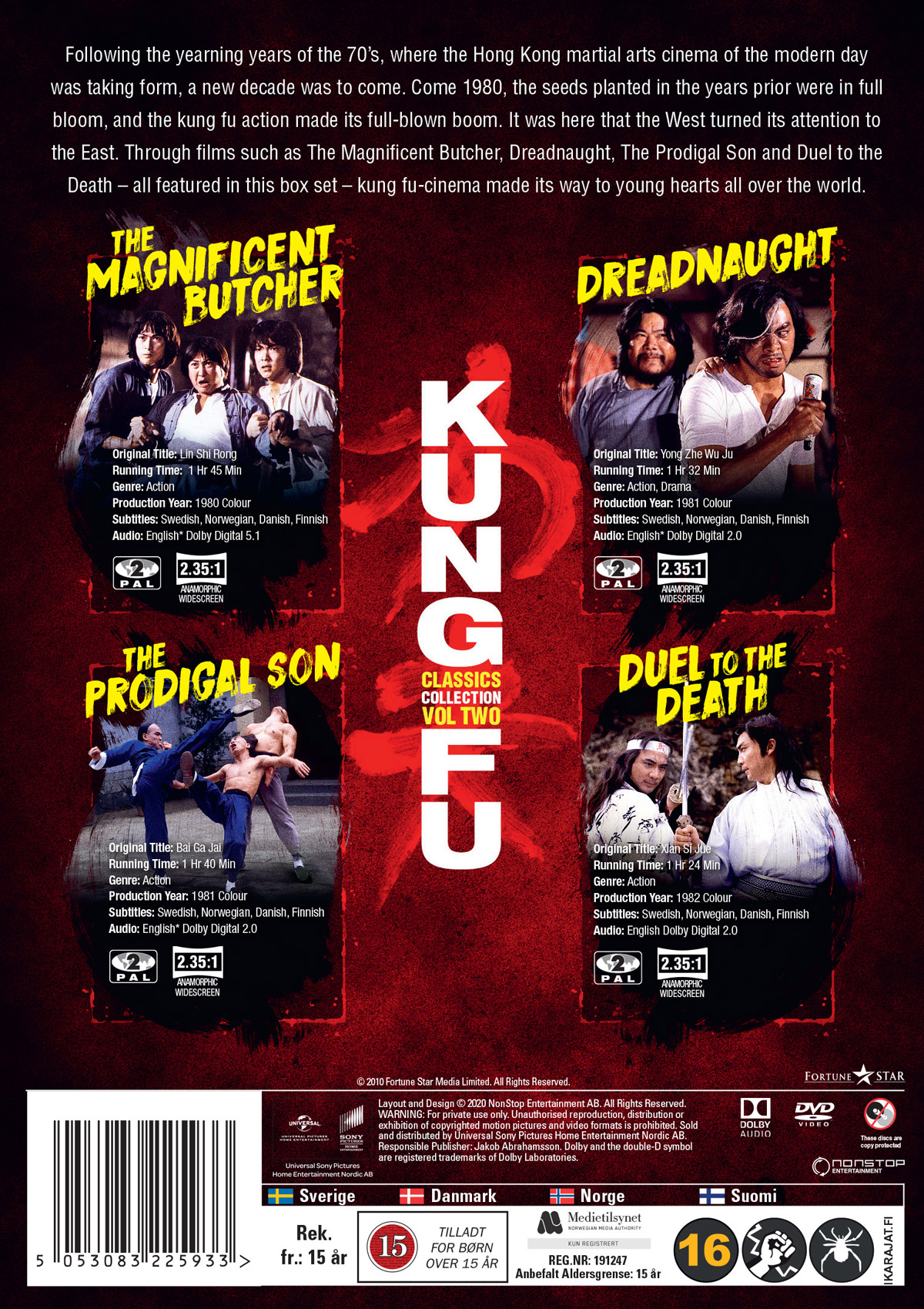 Kung Fu Classics Collection - Volym 2 - 2