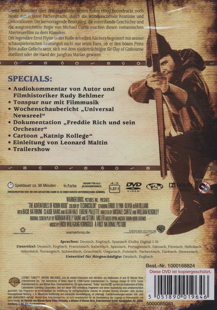 Robin Hoods Äventyr (1-disc) - 2
