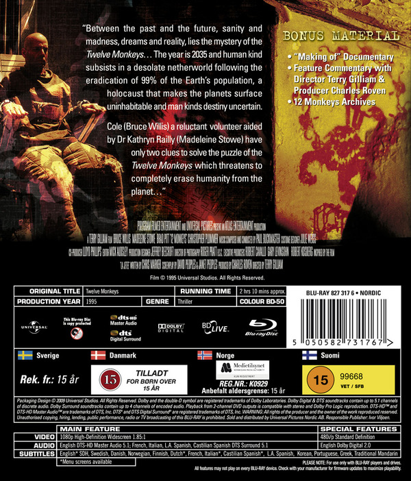 Twelve Monkeys (Blu-ray) - 2