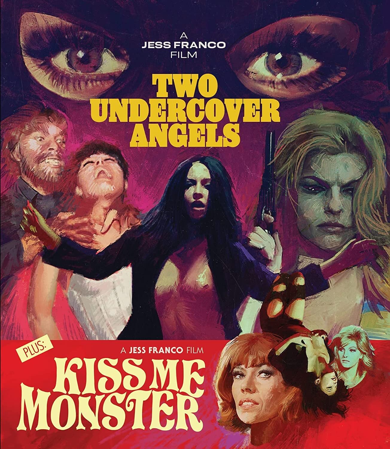 Two Undercover Angels / Kiss Me Monster (ej svensk text) (Blu-ray)