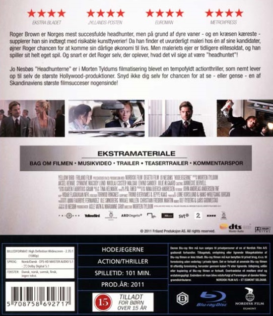 Huvudjägarna (Blu-ray) - 2