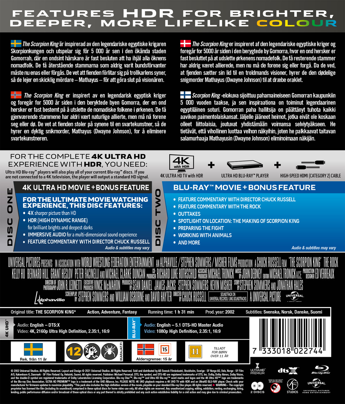 Scorpion King (4K Ultra HD + Blu-ray) - 2