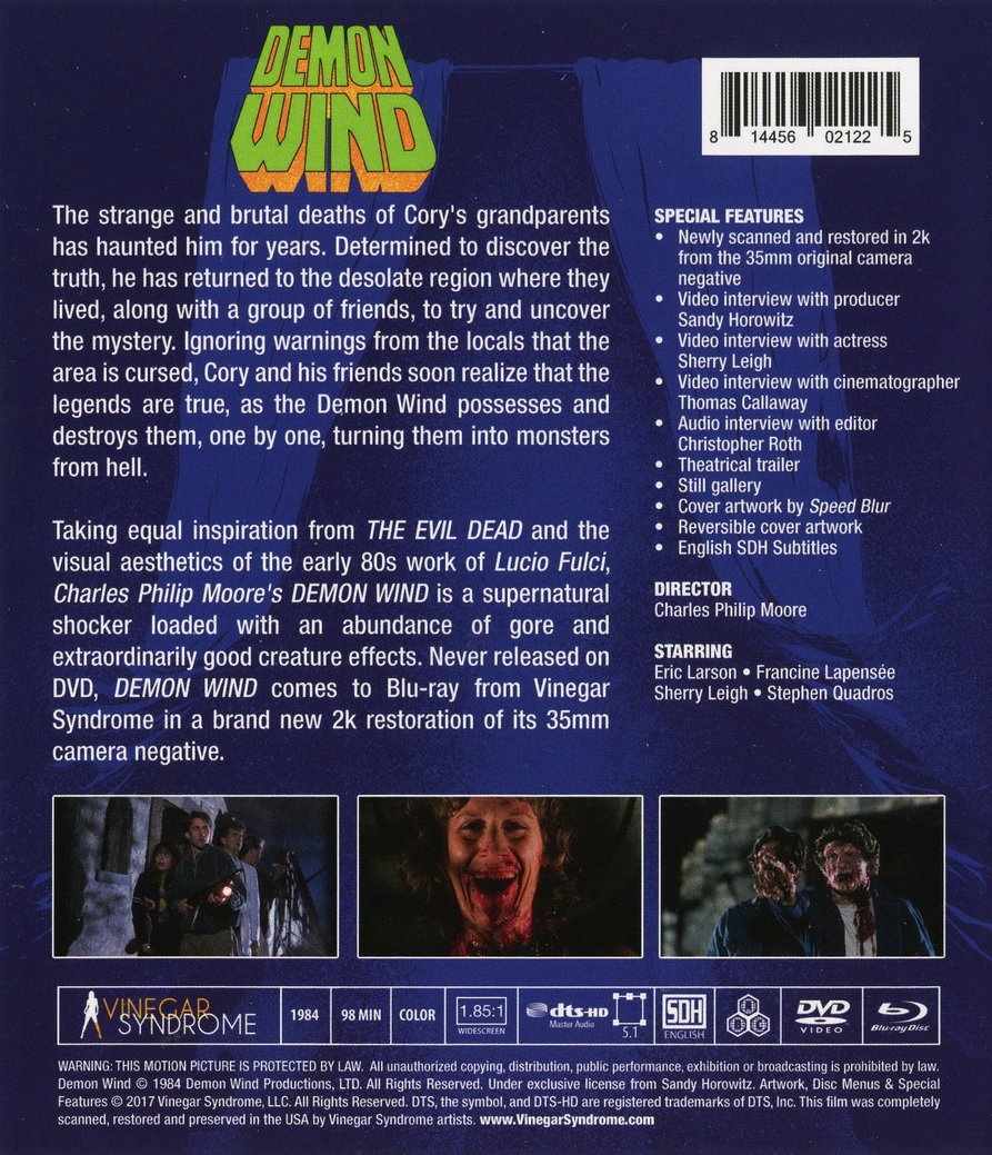 Demon Wind (ej svensk text) (Blu-ray + DVD) - 2