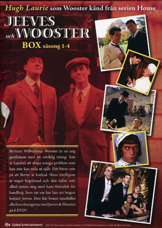 Jeeves Och Wooster - Hela Serien (8-disc) - 2